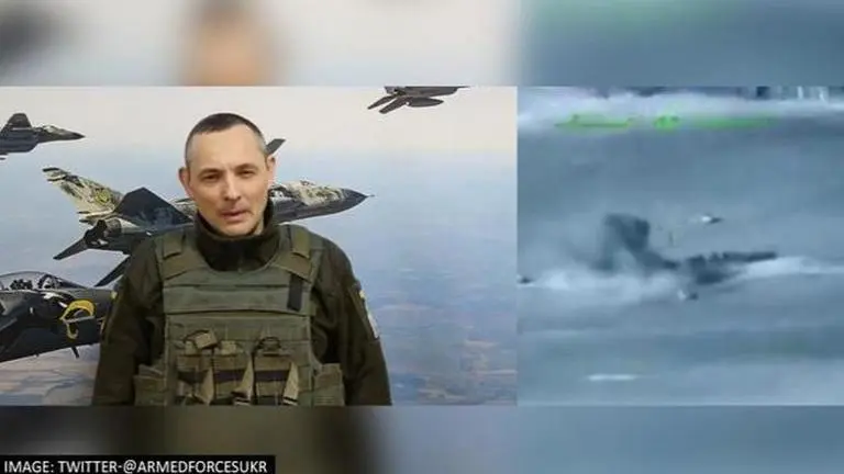 Ukraine Armed Forces destroy 5 Russian fighters, military columns near Kyiv Ukraine