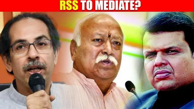 RSS to mediate between BJP & Sena amid Maharashtra impasse: Sources RSS