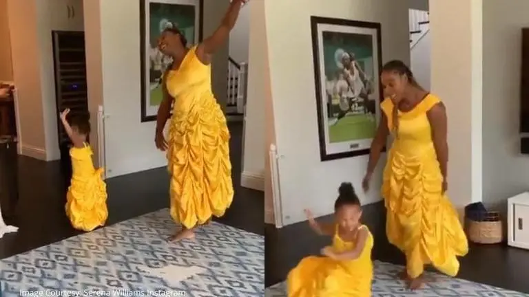 Serena Williams, daughter perform adorably on 'Beauty and The Beast'; watch video Serena Williams
