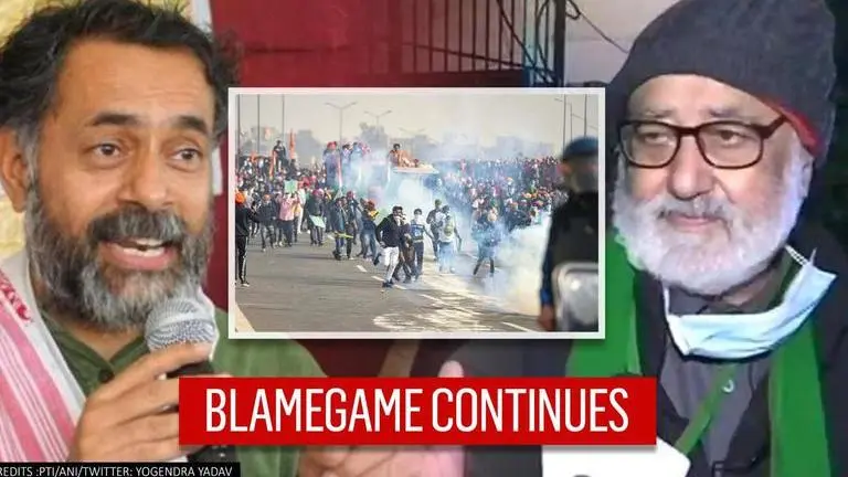 SKM blames Kisan Mazdoor Sangharsh Committee, Deep Sidhu & others for R-Day violence Samyukta Kisan Morcha