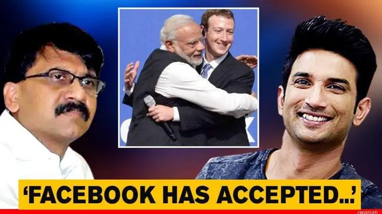 Sena drags Sushant's death case in Cong-BJP exchange over Facebook's 'hate-speech policy' Shiv Sena