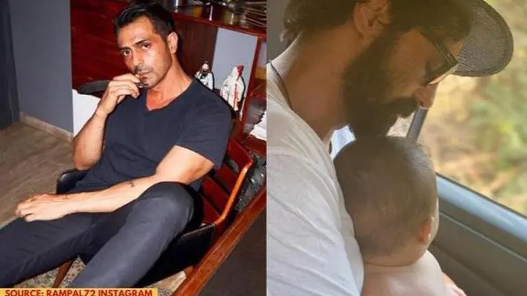 Arjun Rampal introduces son Arik Rampal to his 'Insta family' on his 1st birthday Arjun Rampal