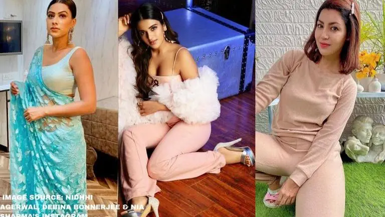 Nia Sharma, Nidhhi Agerwal, Debina Bonnerjee: Who styled white frilly outfit better? Nia Sharma