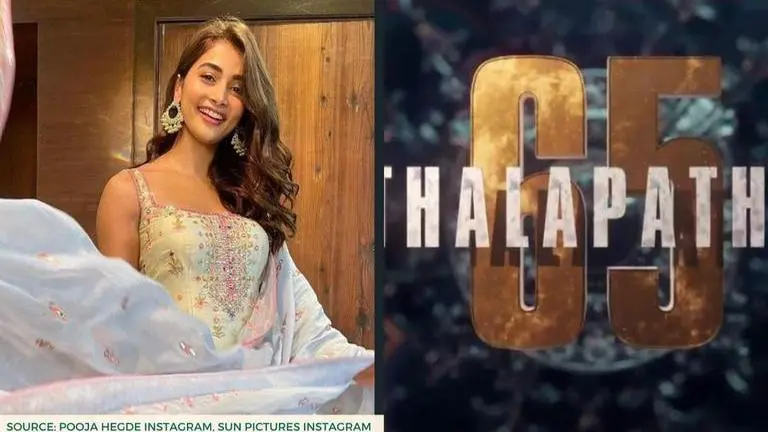 Pooja Hegde to star opposite Vijay in Nelson Dilipkumar's directorial 'Thalapathy 65' Pooja Hegde Instagram, Sun Pictures Instagram