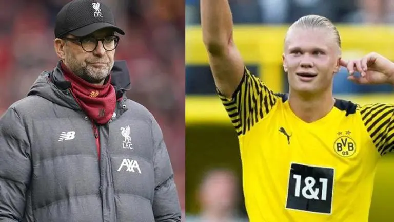Jurgen Klopp calls Erling Haaland 'a force of nature'; says 'would suit many teams' Jurgen Klopp