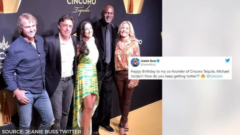 Lakers owner Jeanie Buss asks how Michael Jordan keeps 'Getting Hotter', Twitter reacts Lakers owner
