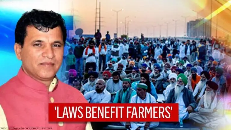 MoS Agriculture vows to permanently quit politics 'if farmers lose even an inch of land' Farm Laws