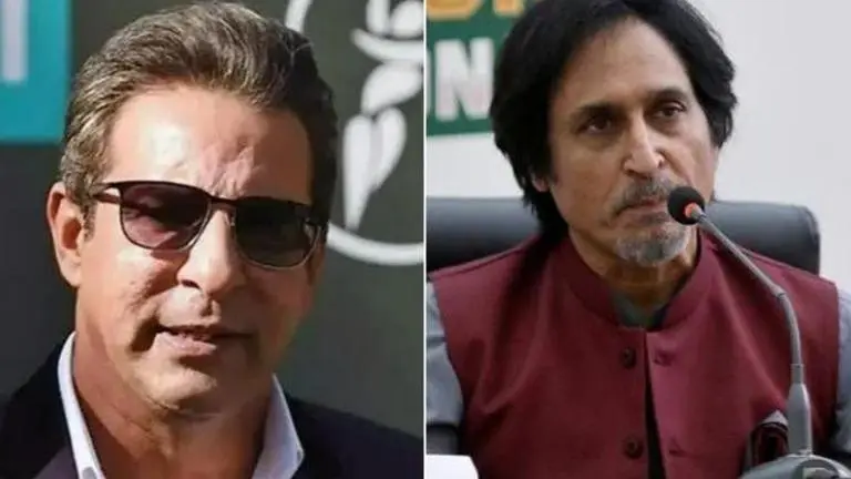 Wasim Akram claims Ramiz Raja received preferential treatment: 'Because his father was...' Wasim Akram, Ramiz Raja, Pakistan Cricket, PCB, Wasim Akram autobiography, wasim akram ramiz raja, sultan: a memoir, wasim akram drugs, wasim akram