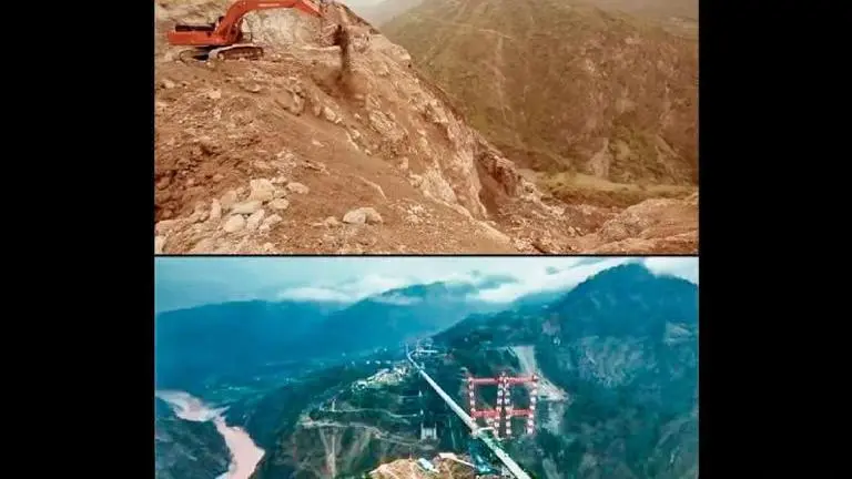 World’s tallest, beats Eiffel Tower: This view of Chenab rail bridge is breathtaking Chenab Bridge