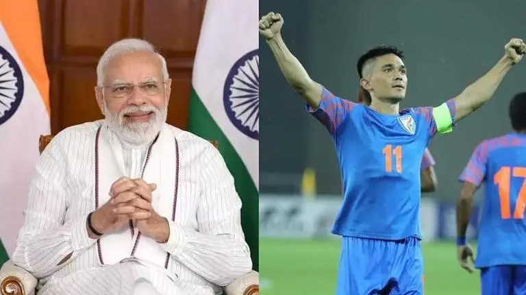 'Great news': PM Modi ecstatic as Indian football team set to take part in Asian Games 'Great news': PM Modi ecstatic as Indian football team set to take part in Asian Games