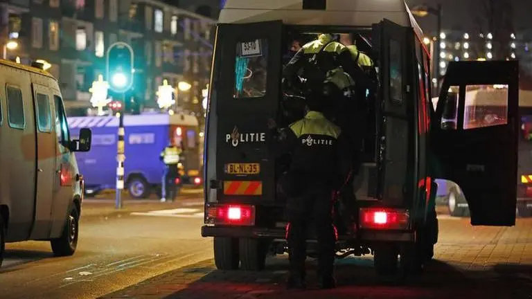 Belgium fears spread of Dutch riots over virus restrictions Belgium fears spread of Dutch riots over virus restrictions