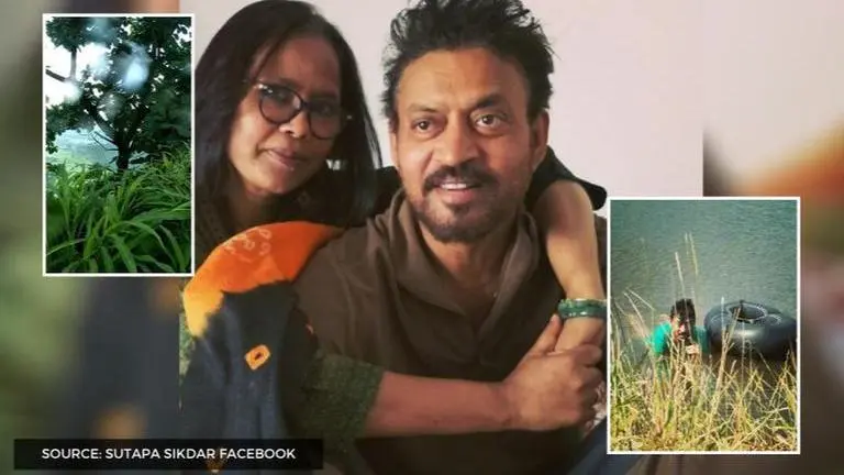Irrfan Khan's wife Sutapa Sikdar shares a heartfelt post, says she hears him in the rains Irrfan Khan