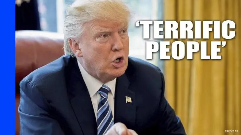 George Floyd's death: Donald Trump says he spoke to members of the family Donald Trump meets family of late George Floyd and riots worsen in US