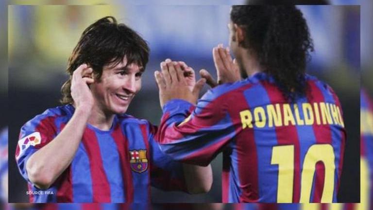 Lionel Messi's first & last Barcelona goal goes viral as fans laud ...