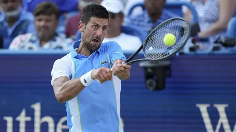 Novak Djokovic’s US Open return will come against someone who’s never played a match there Novak Djokovic