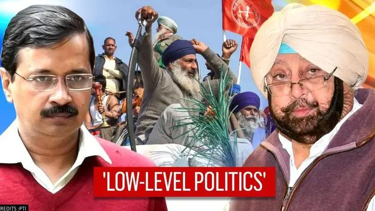 Kejriwal accuses Punjab CM of speaking 'BJP's language' on farm laws, alleges ED pressure Arvind Kejriwal