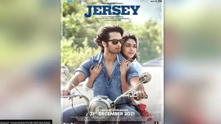 Shahid Kapoor's film 'Jersey' release postponed in the wake of Omicron threat Jersey