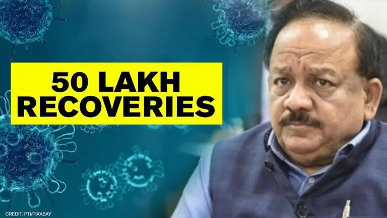 India's total Covid recoveries cross 50 lakh; last 10 lakh recoveries in just 11 days COVID-19