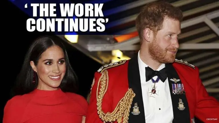 'New Chapter': Harry, Meghan bid farewell to royal jobs, post last message New Chapter