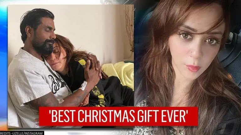 Remo D'Souza's wife Lizelle shares adorable pic on Christmas, thanks people for support Remo D'Souza's wife Lizelle shares adorable pic on Christmas, thanks people for support