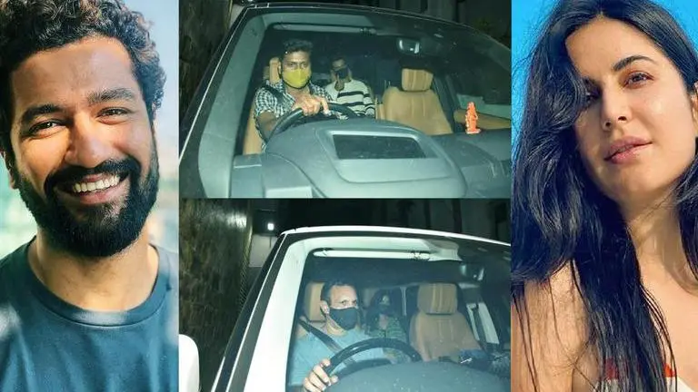 Vicky Kaushal, Katrina Kaif spark wedding rumours, spotted together at manager's office Vicky Kaushal