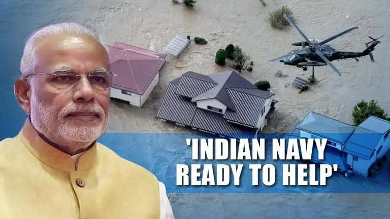 PM Modi extends Indian Navy's assistance to Typhoon Hagibis-hit Japan PM Modi