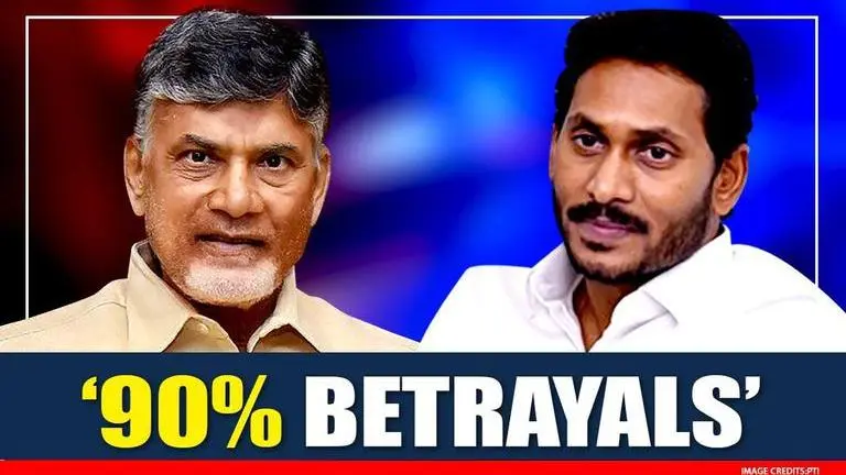 'One year YSRCP rule in Andhra Pradesh marks 90 percent betrayals': Chandrababu Naidu YSRCP