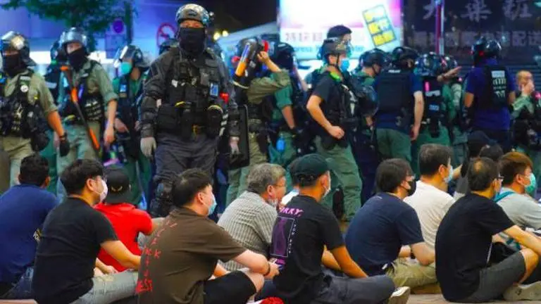 Two Hong Kongers plead guilty after demanding sanctions against China Hong Kong