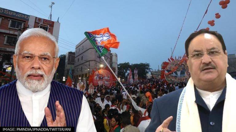 Hyderabad: bjp national exec meet to lay roadmap for 2023 polls; pm modi, nadda to attend