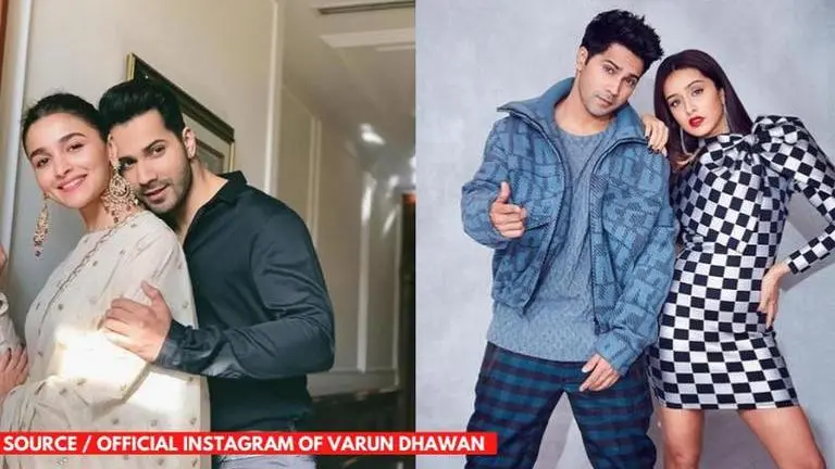 Varun Dhawan's birthday: Photos of the actor with his co-stars Varun Dhawan