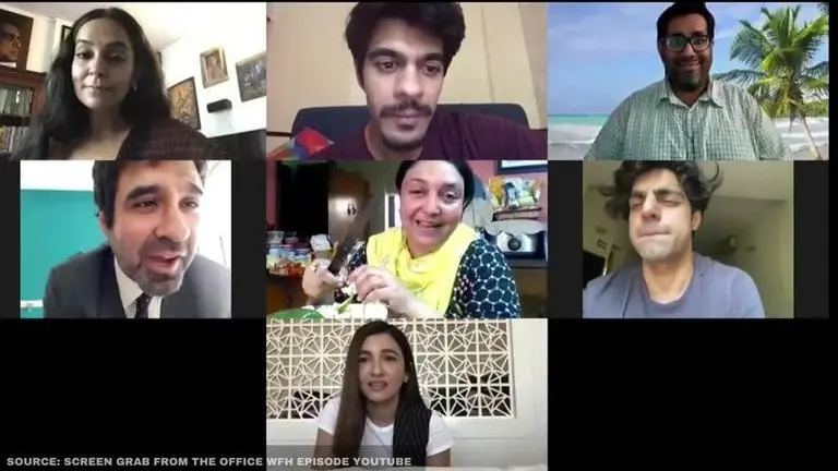 Gauahar Khan, Mukul Chadda and 'The Office' team reunite for a special WFH episode mukul chadda