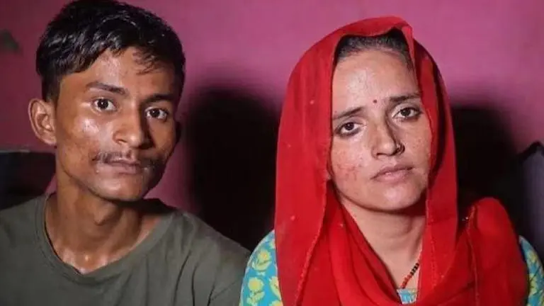 SSB cops who checked Seema Haider's bus at Indo-Nepal border suspended over negligence Seema Haider