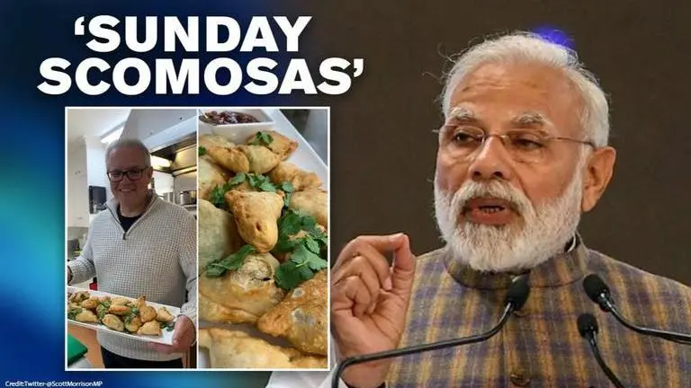Australia's PM Scott Morrison makes Samosas, tells PM Modi he'd have liked to share them Australia