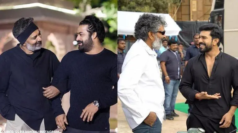 'RRR' team undertakes Green India Challenge after being nominated by Ram Charan SS Rajamouli