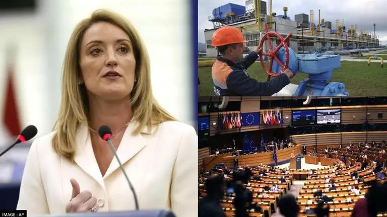 European Parliament President advocates for pan-European embargo on Russian energy supply Roberta Metsola