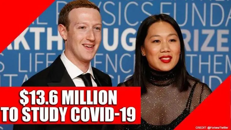 Facebook CEO Mark Zuckerberg & Priscilla Chan to fund nine-month COVID-19 research study Facebook