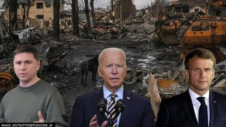 Ukraine President's adviser slams West, says 'you drink coffee while our cities burn' Ukraine