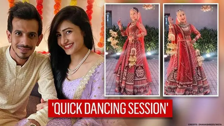 Yuzvendra Chahal’s wife Dhanashree grooves on peppy track before marriage, watch Yuzvendra Chahal’s wife Dhanashree grooves on peppy track before marriage, Watch