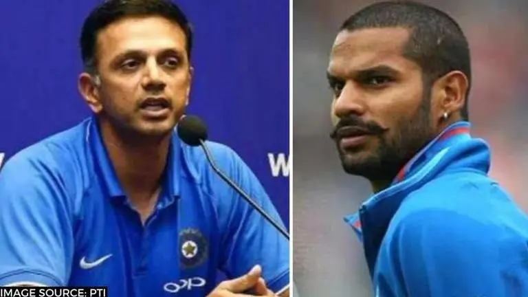 India's tour of Sri Lanka marks an exciting reunion for DC fans as Dravid, Dhawan pose India's tour of Sri Lanka