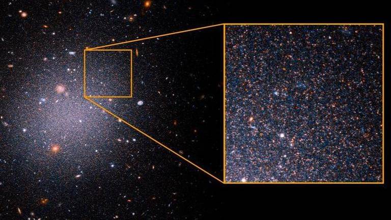 NASA shows 'oddball' galaxy that lacks dark matter; jokes it needs ...