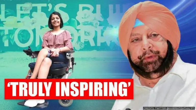 First wheelchair-bound Indian to study at Oxford, Pratishtha leaves Punjab CM ‘inspired’ Punjab