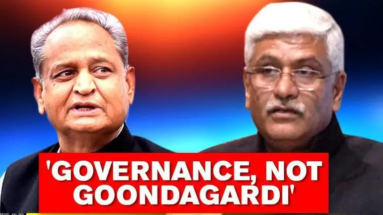 Gajendra Shekhawat lashes out at Ashok Gehlot for 'hooliganism' amid tussle with Governor Gajendra Singh Shekhawat