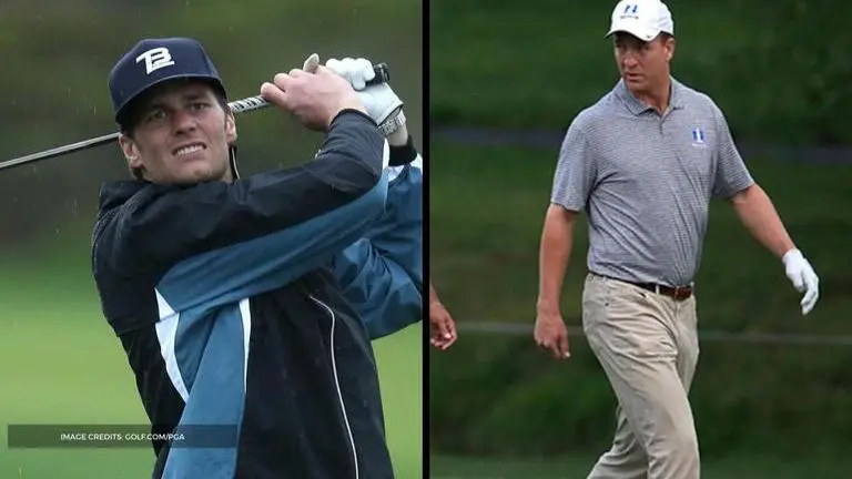Peyton Manning, Tom Brady trade final blows before charity golf showdown on Sunday Peyton Manning