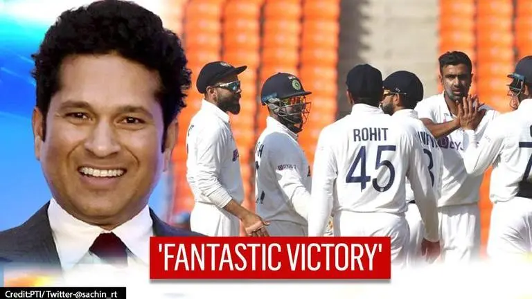 Sachin Tendulkar lauds India's team spirit after historic Test series win against England Sachin Tendulkar
