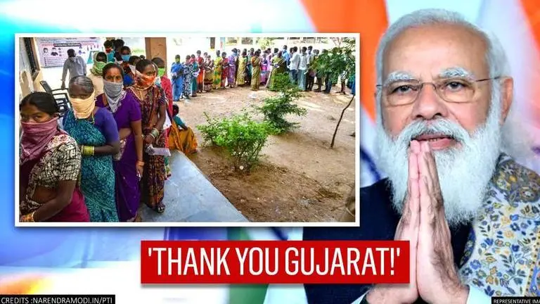 PM Modi terms BJP's victory in Gujarat Civic Polls 'noteworthy'; appreciates party workers PM Modi