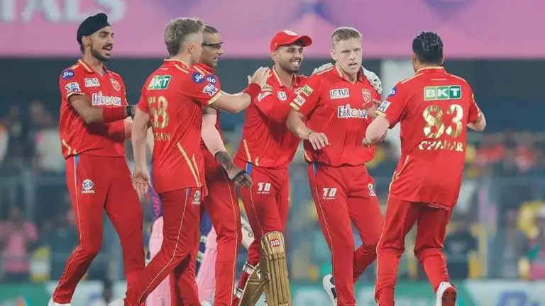 RR vs PBKS live score