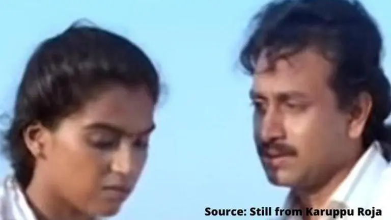 'Karuppu Roja' cast: List of actors and the characters they played in the 1996 horror film Still from Karuppu Roja