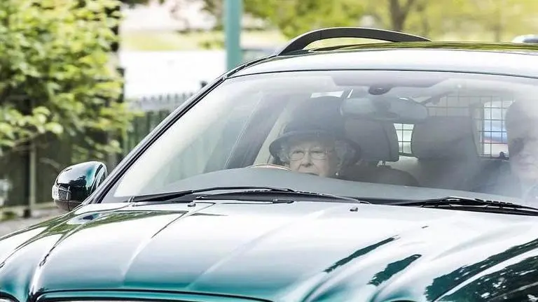 Queen steps out for the first time after Prince Philip's death ahead of funeral service Queen