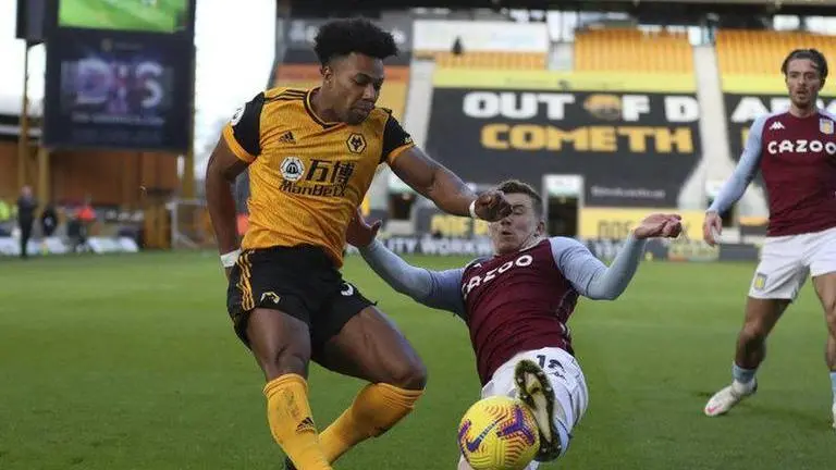 El Ghazi's stoppage time penalty gives Villa win over Wolves