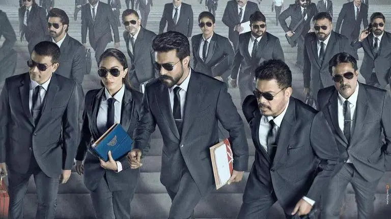 Ram Charan gets Naatu Naatu-style welcome on RC15 set | Watch Prabhu Deva